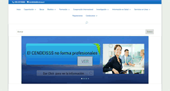 Desktop Screenshot of cendeisss.sa.cr